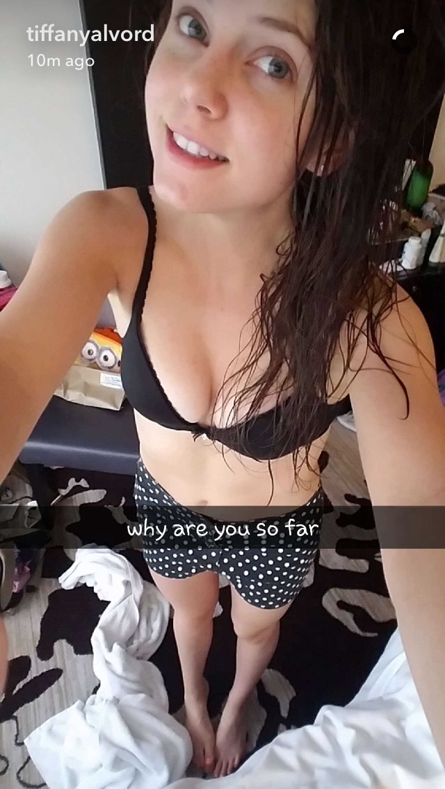 Tiffany Alvord Accidental Underwear Snapchat (1 pic)